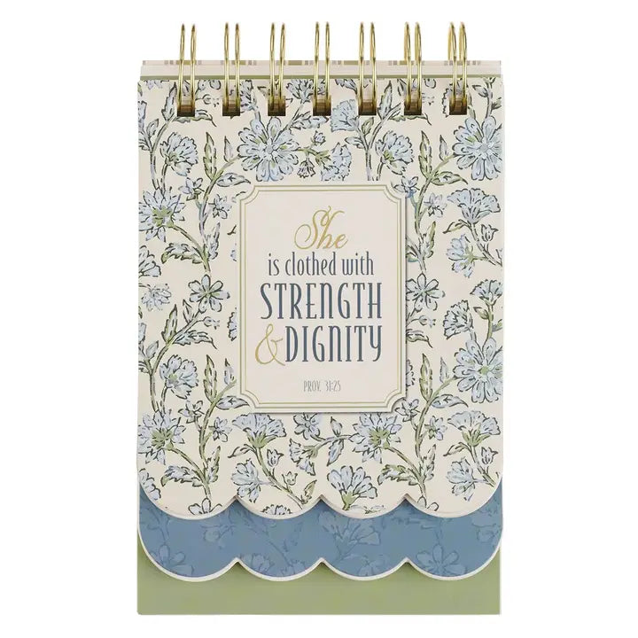 Strength & Dignity Spiral Notepad