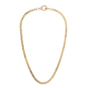 Maggie Pave Carabiner Charm Necklace