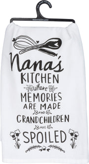 Nana's Kitchen Where Memories Kitchen Towel