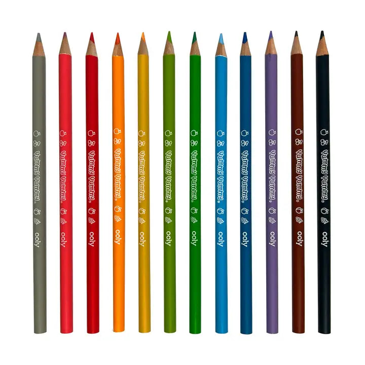 Yummy Yummy Fruit Scented Colored Pencils