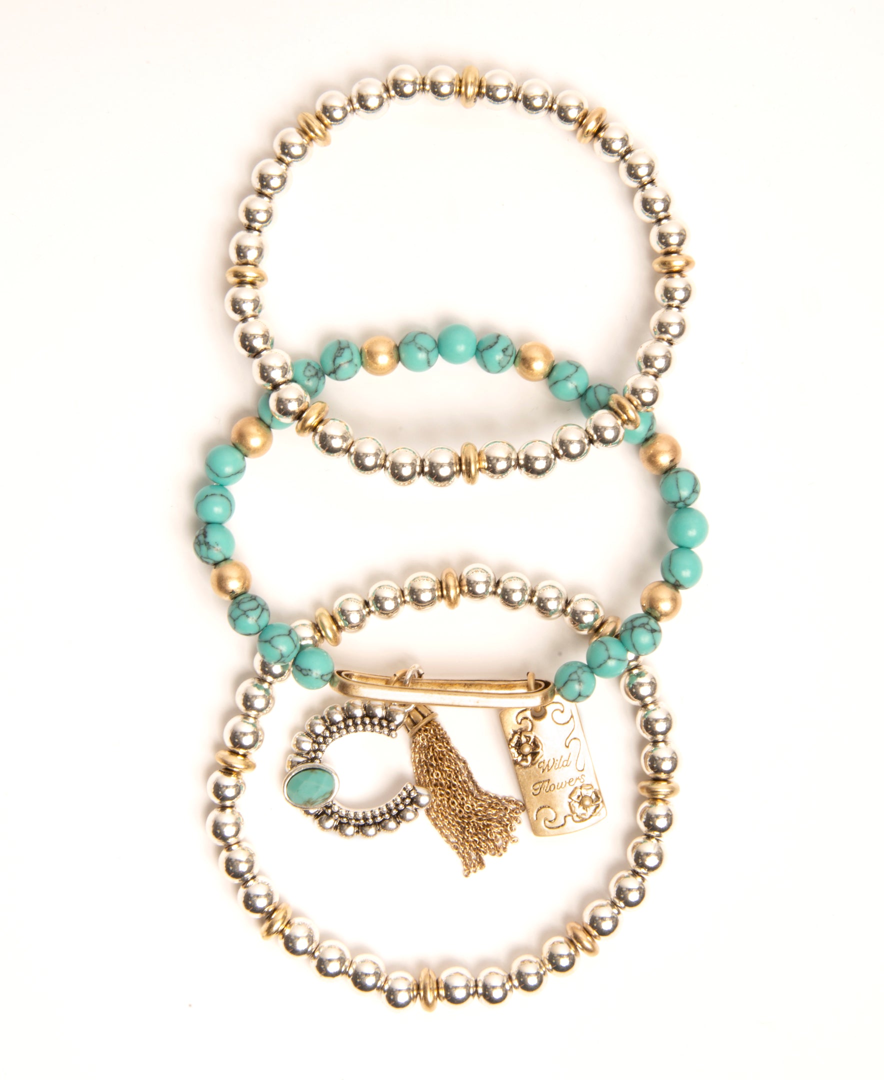 Wildflowers Bracelet Trio