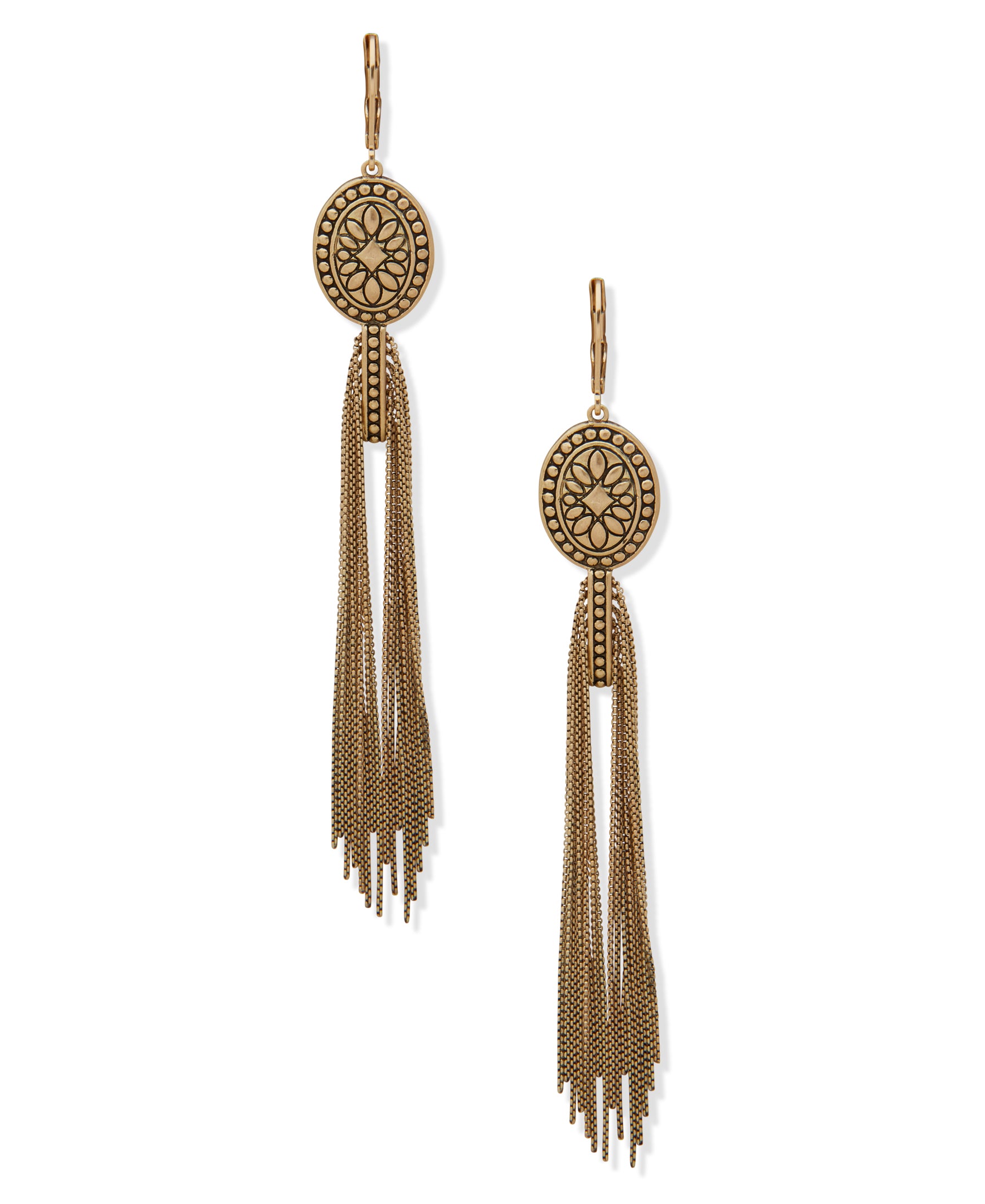 Gold Drama Earrings