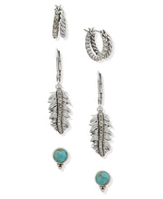 Feather Earring Trio