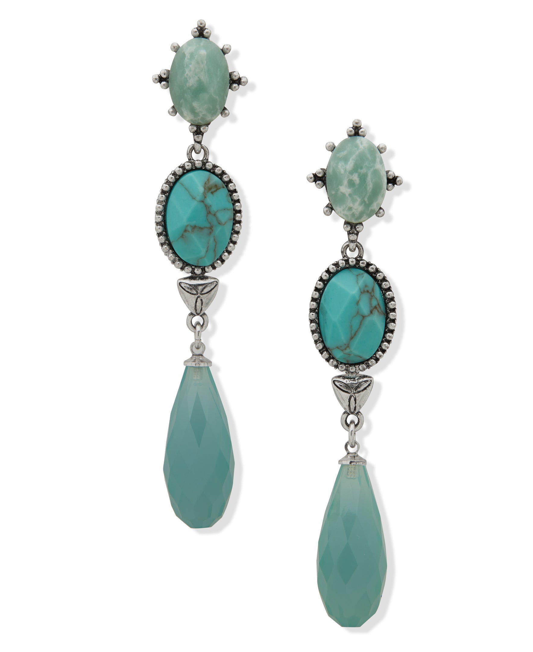 Dramatic Stone Earrings