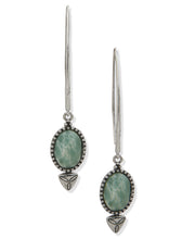 Stone Threader Earrings