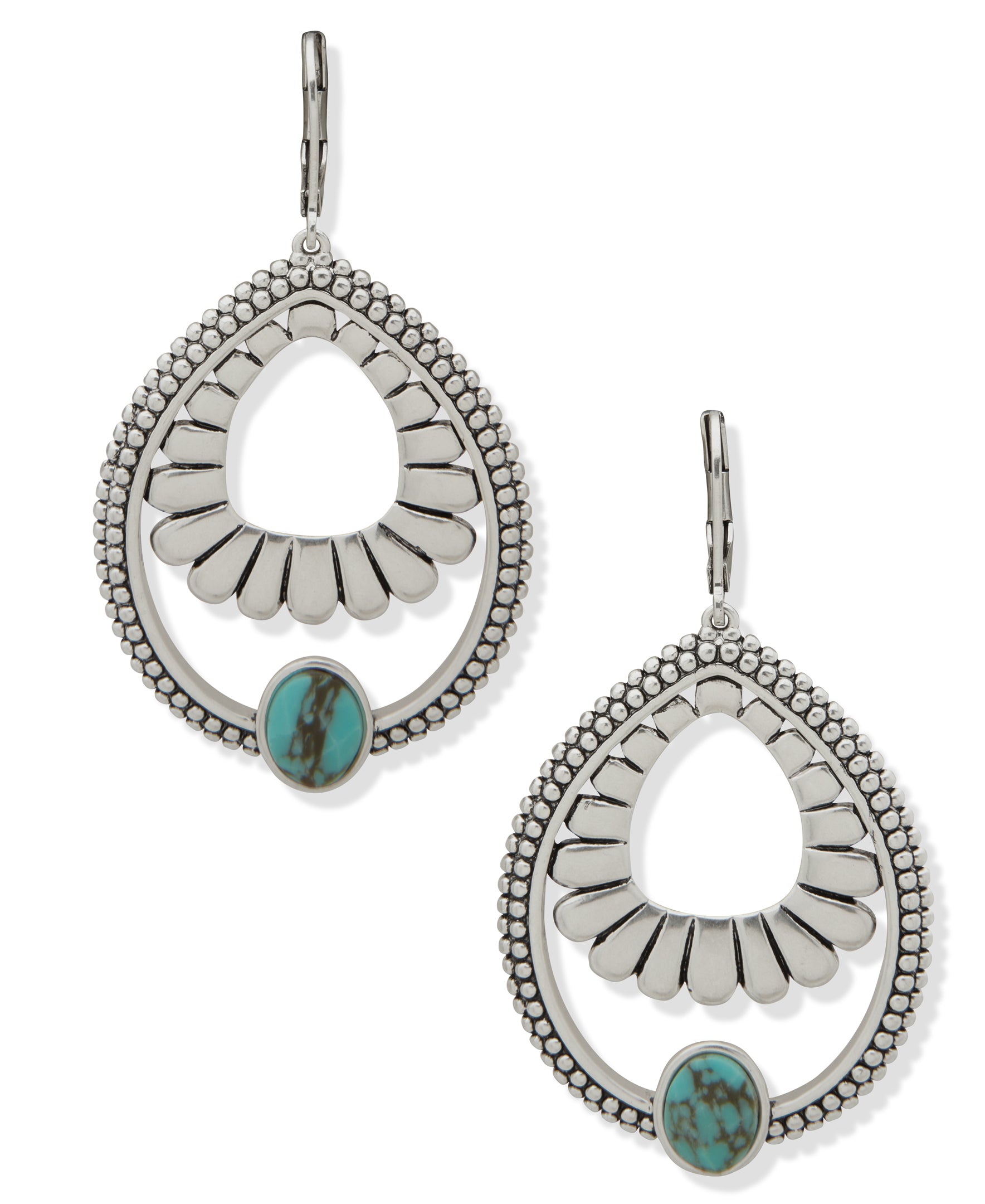 Double Teardrop Earrings