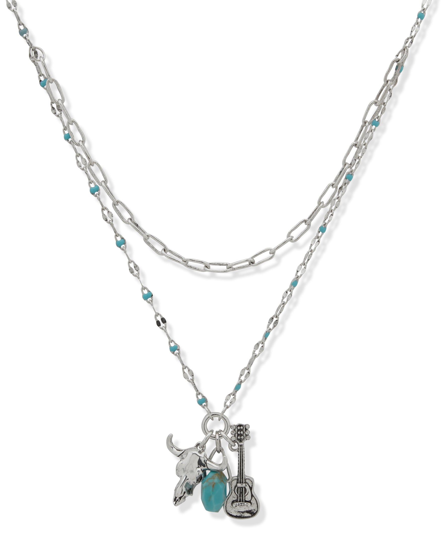 Guitar Charm Necklace