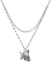 Guitar Charm Necklace
