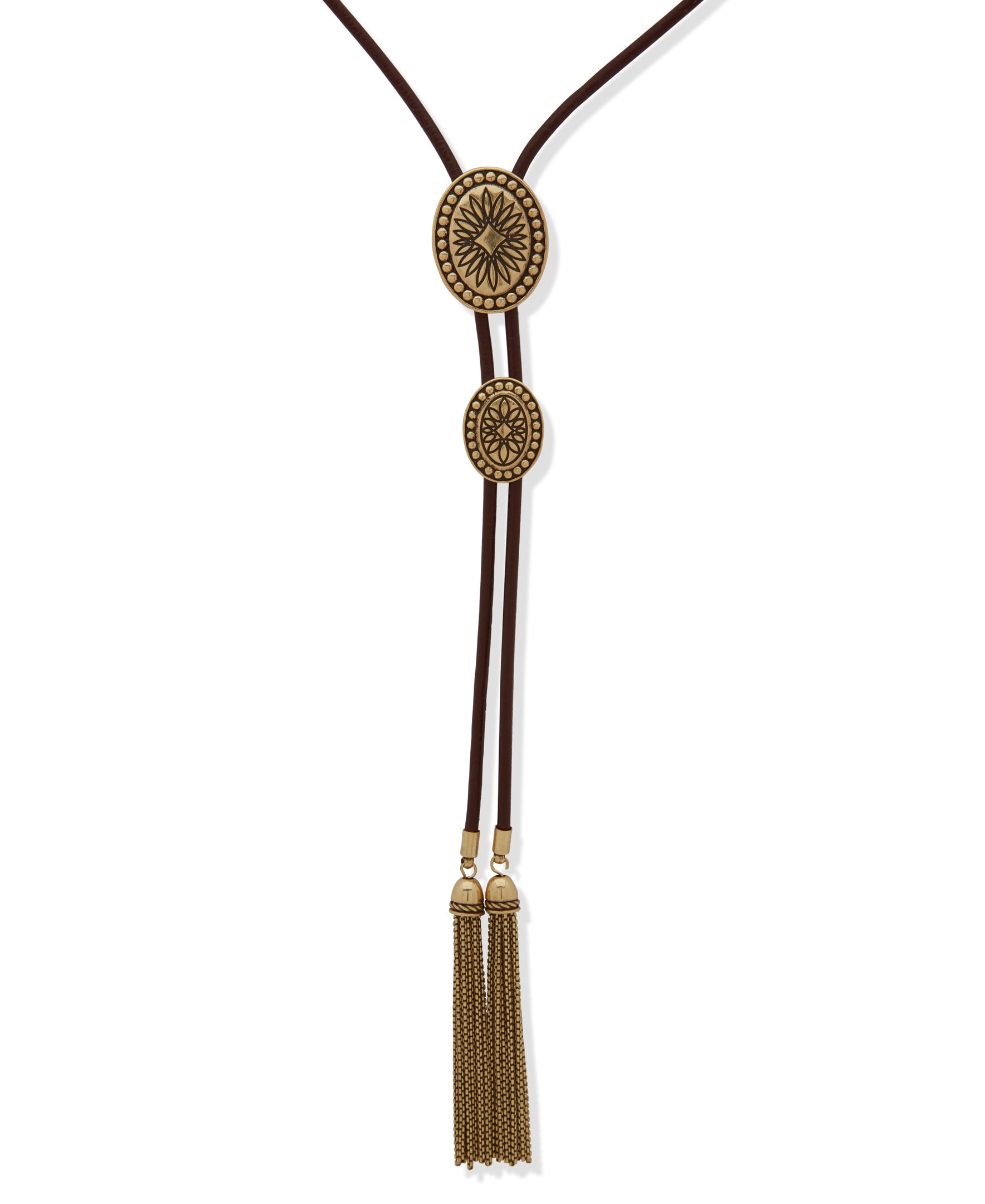 Leather Tassel Bolo