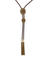 Leather Tassel Bolo