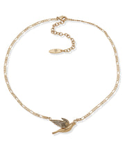 Pave Dove Necklace