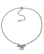Pave Horse Necklace