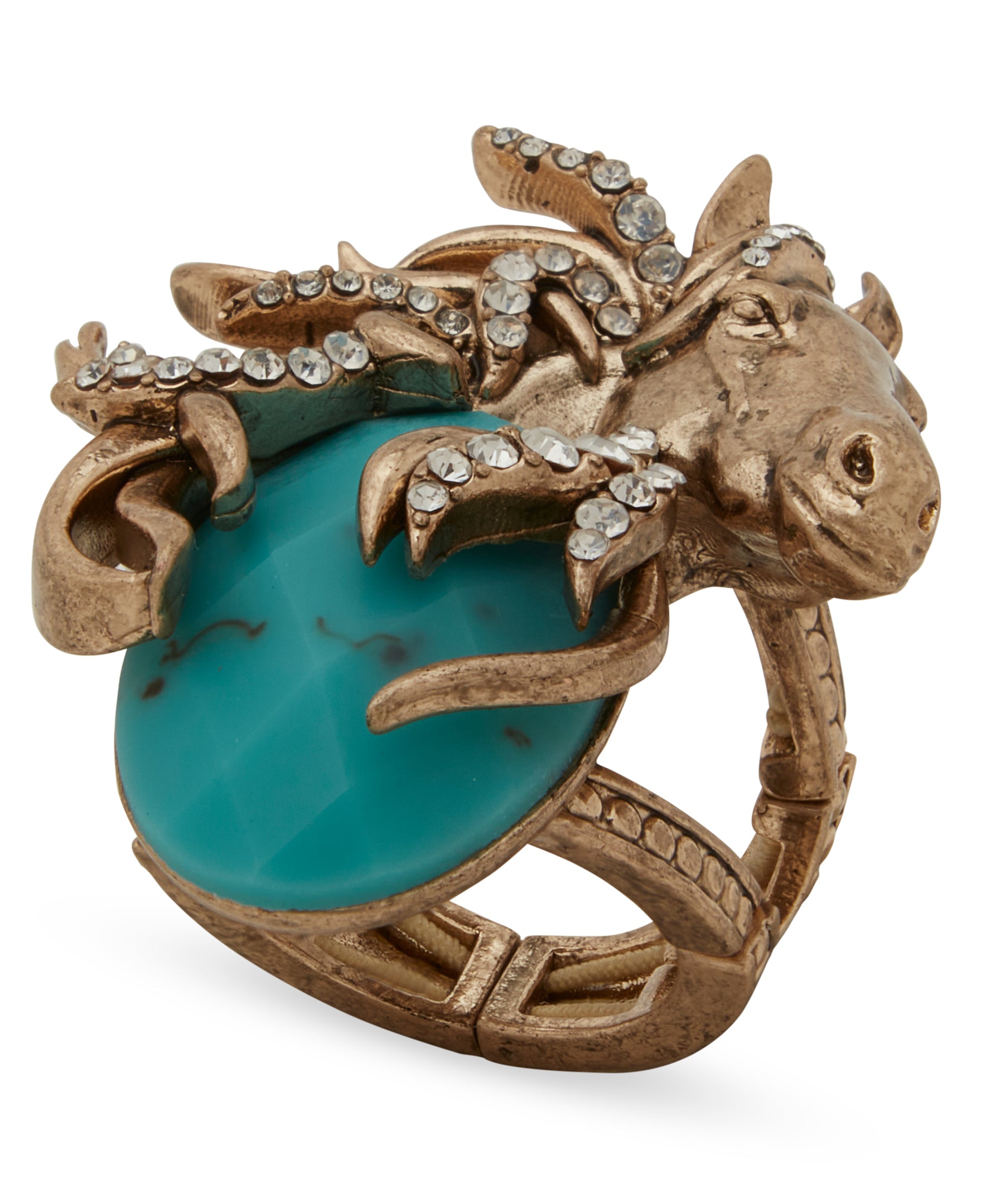 Pave Horse Ring