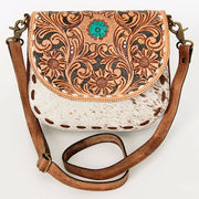 Frankie Cowhide Messenger Bag