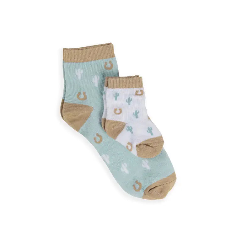 Howdy Partner Mama & Me Socks Set