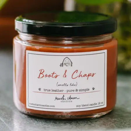 Boots & Chaps 12oz Candle