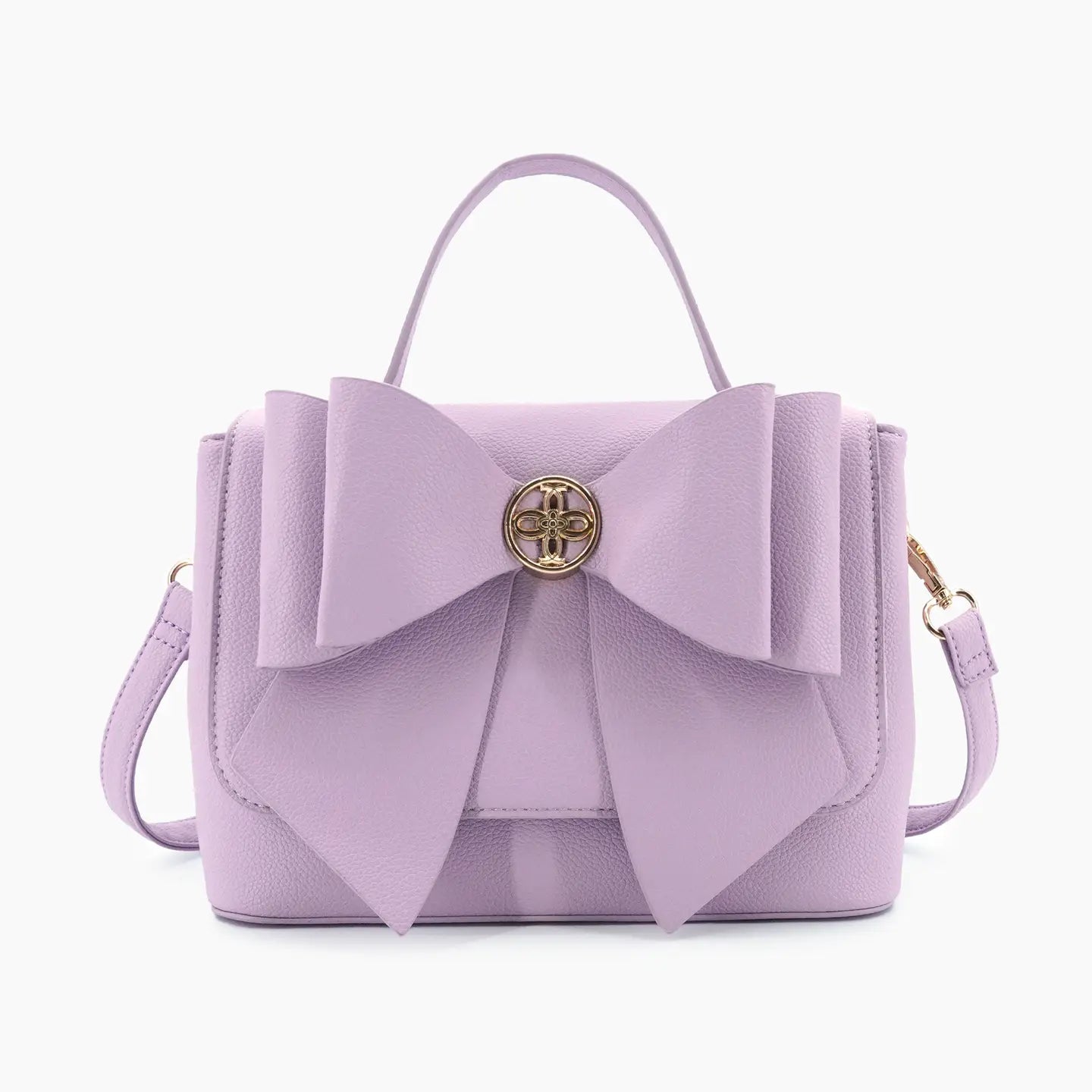 Eva Lavender Bow Purse