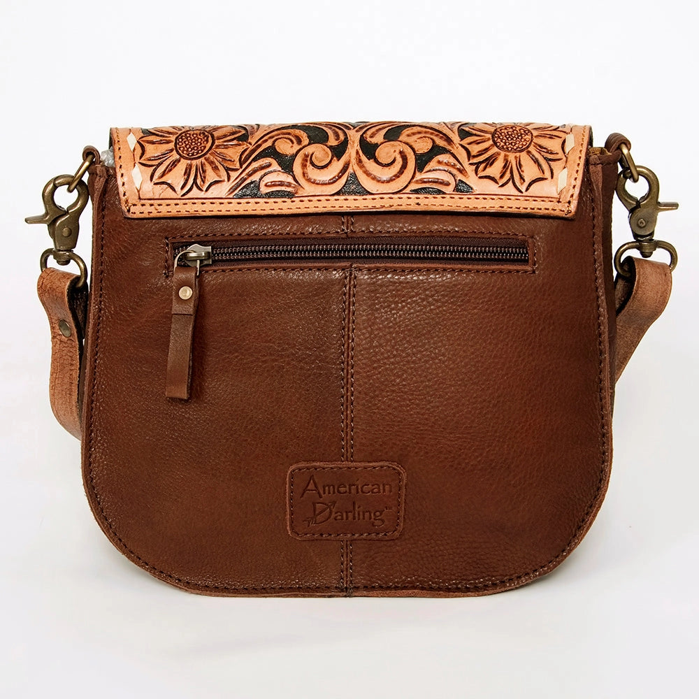Frankie Cowhide Messenger Bag