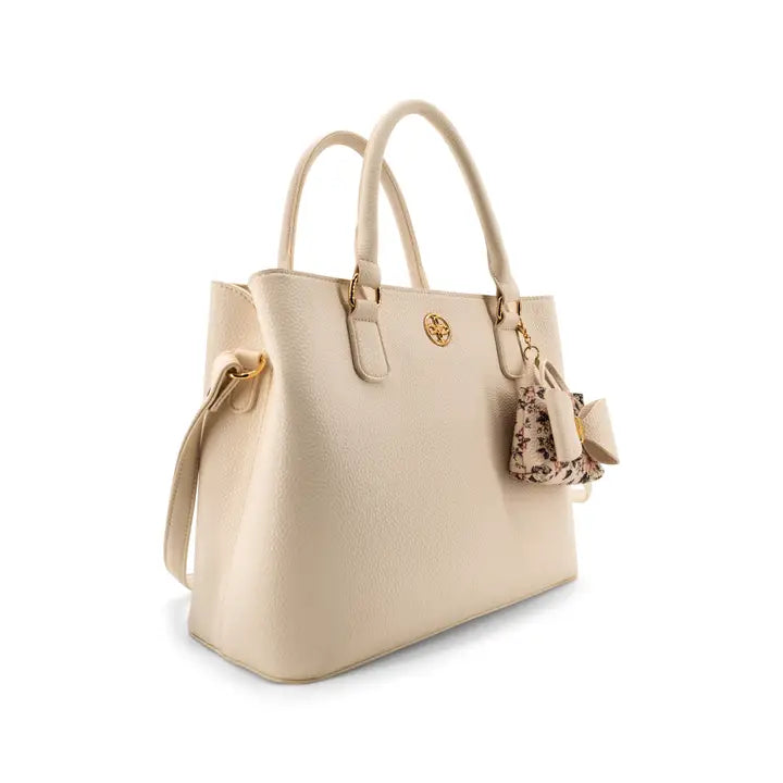 Mikayla Cream Handbag