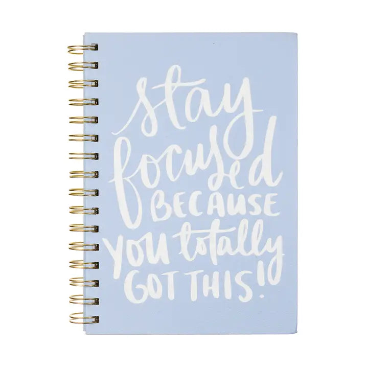 Stay Focused Spiral Journal