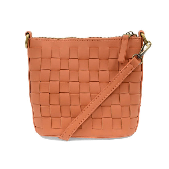 Maci Coral Woven Crossbody