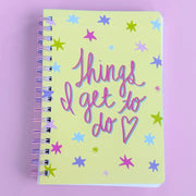 Things I Get To Do Spiral Notebook