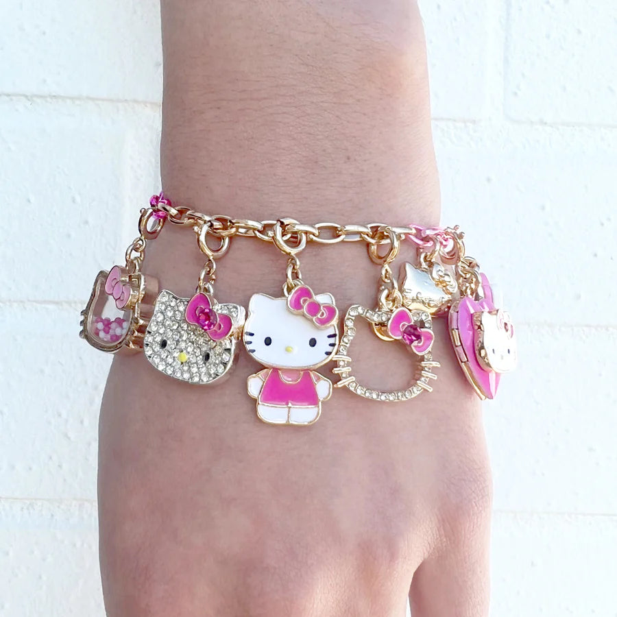 Lovely Hello Kitty Charm Bracelet - Free Shipping to N.A. - Puddle Season