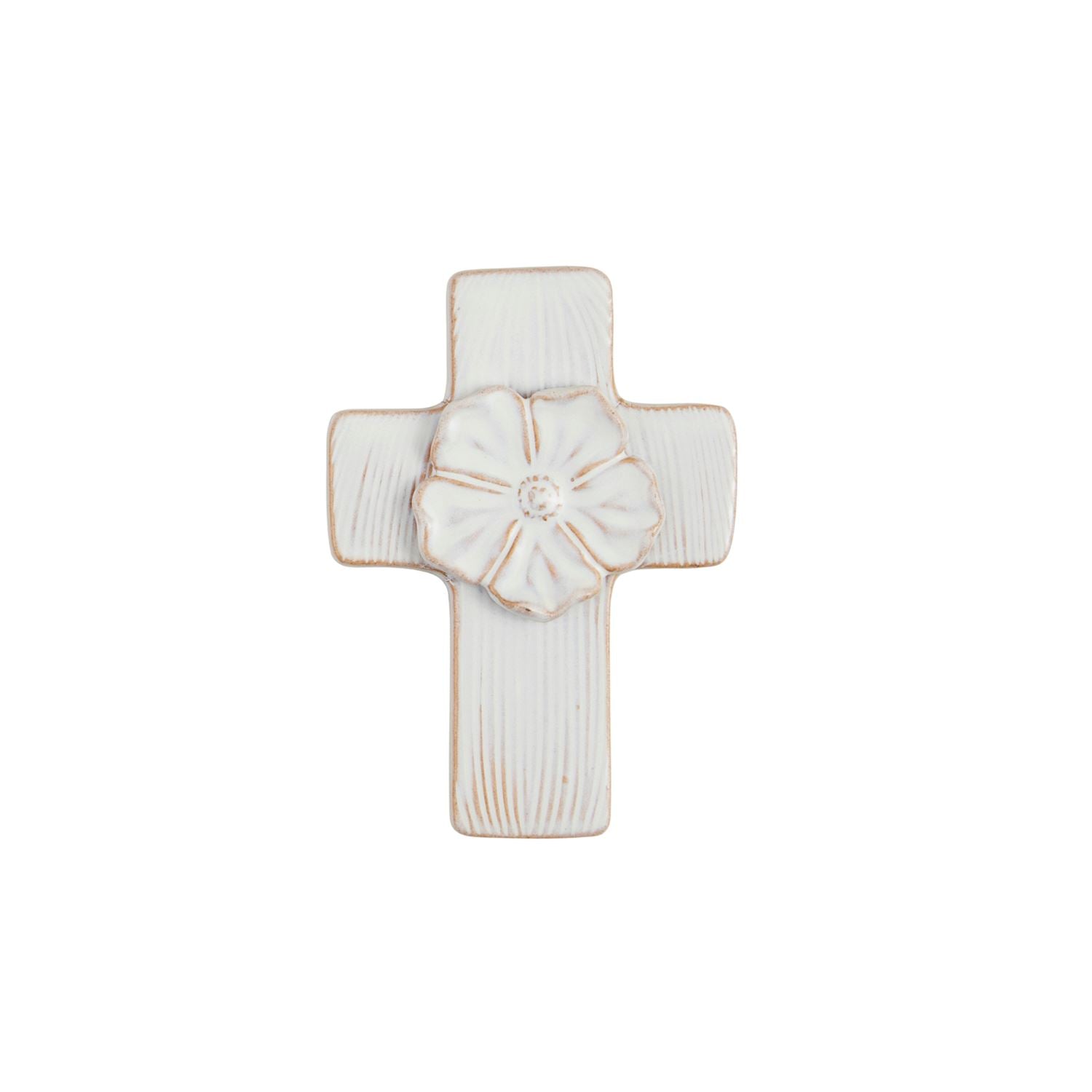 Ceramic Flower Cross