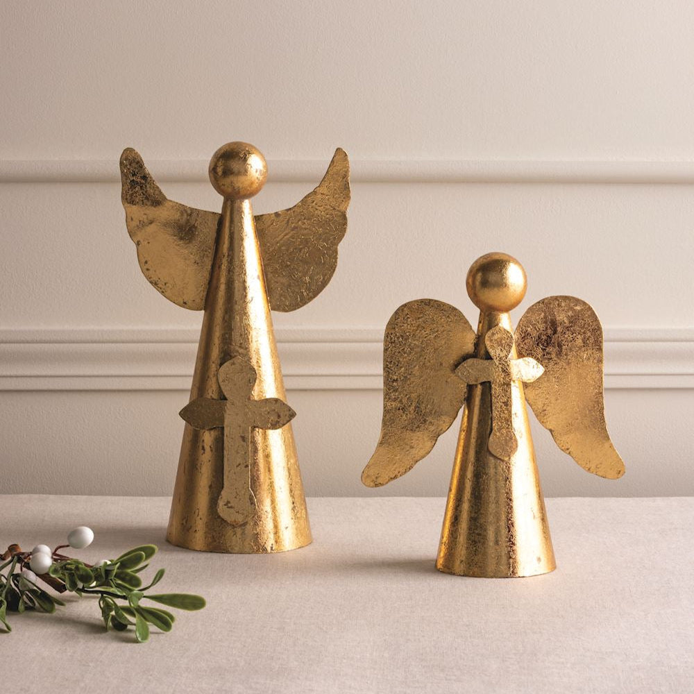 Brass Angel Sitter