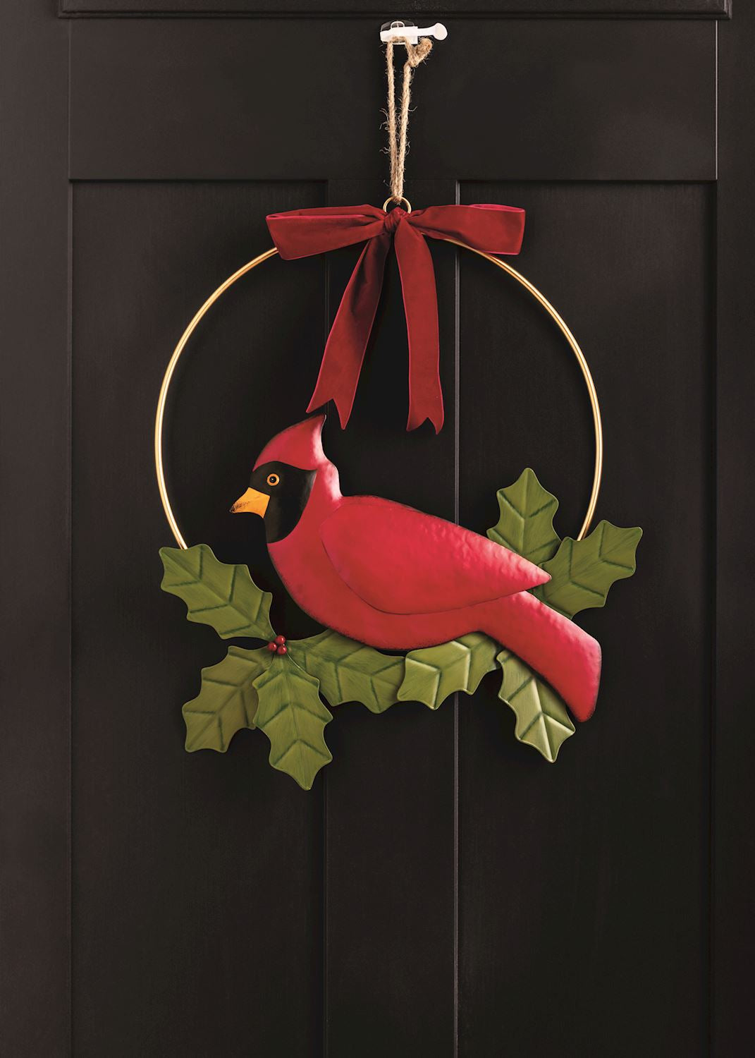 Cardinal Door Hanger