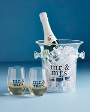 Mr & Mrs Ice Bucket Set