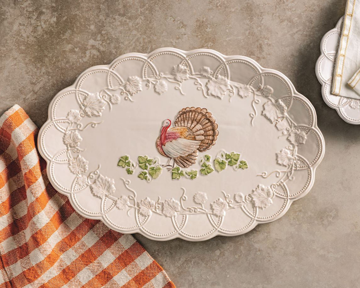 Turkey Oval Platter