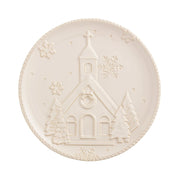 Church Christmas Plate
