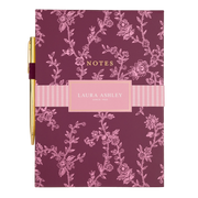Heritage Blooms Burgundy Flip Pad Pen Set