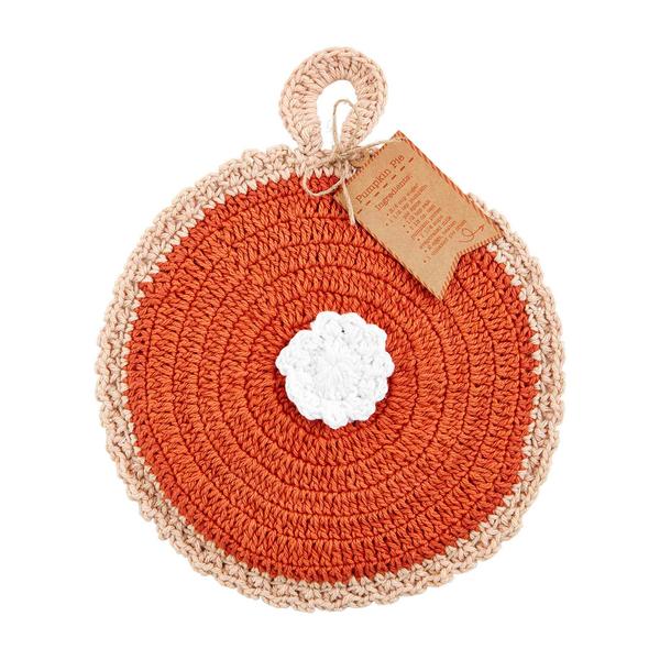Pie Crochet Pot Holders