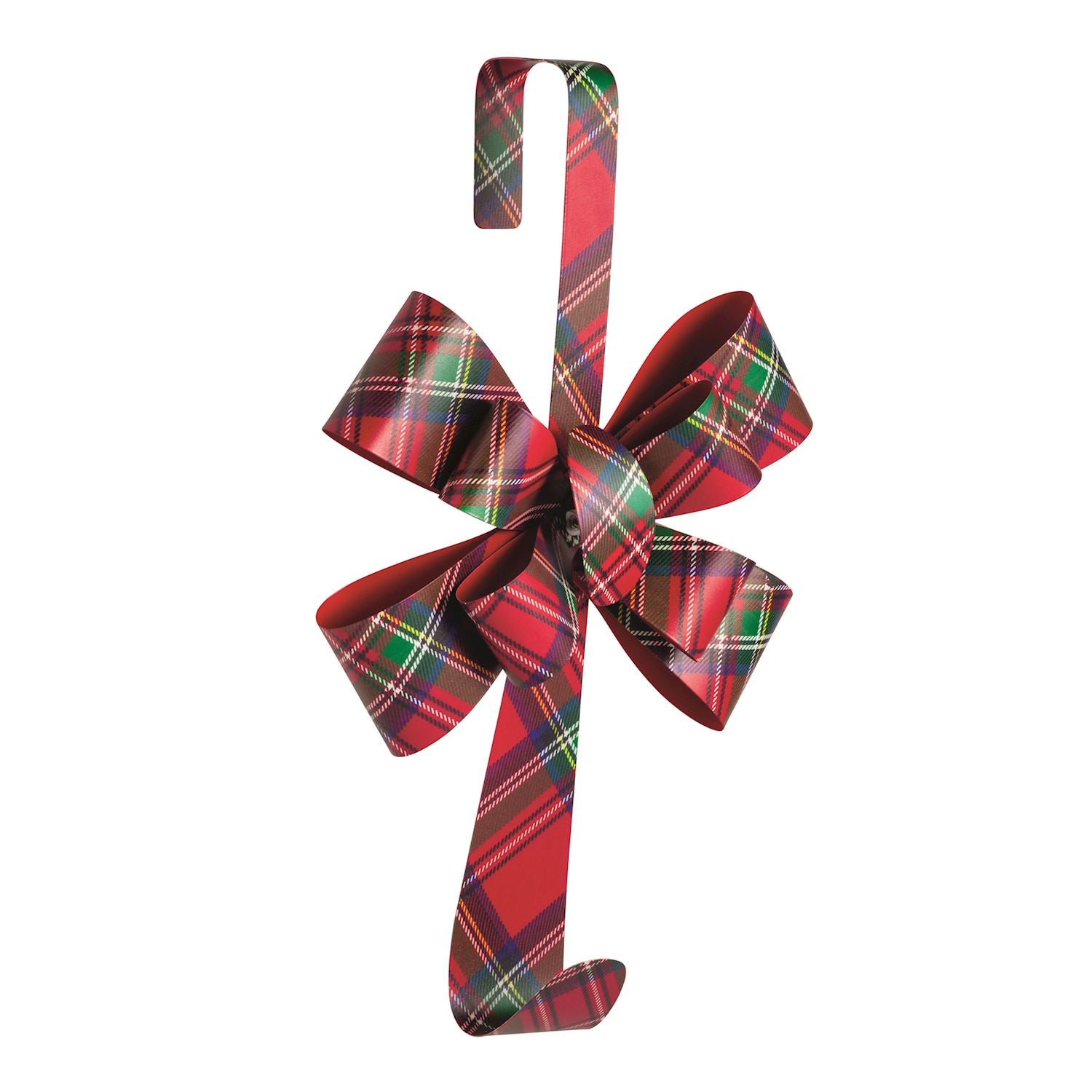 Tartan Metal Wreath Hanger