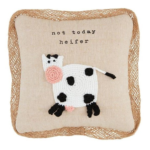 Farm Animal Crochet Pillows