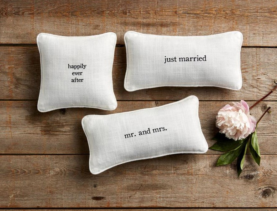 Mini Wedding Pillow