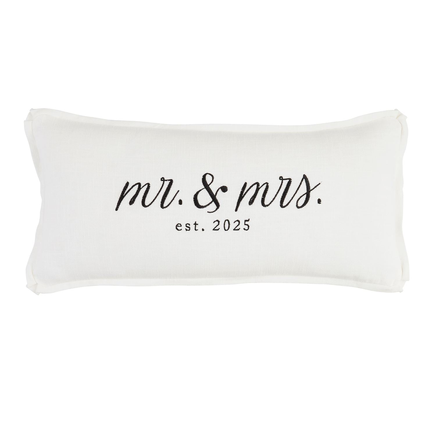 Mr & Mrs 2025 Pillow