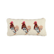 Farm Chicken Hook Wool Pillow