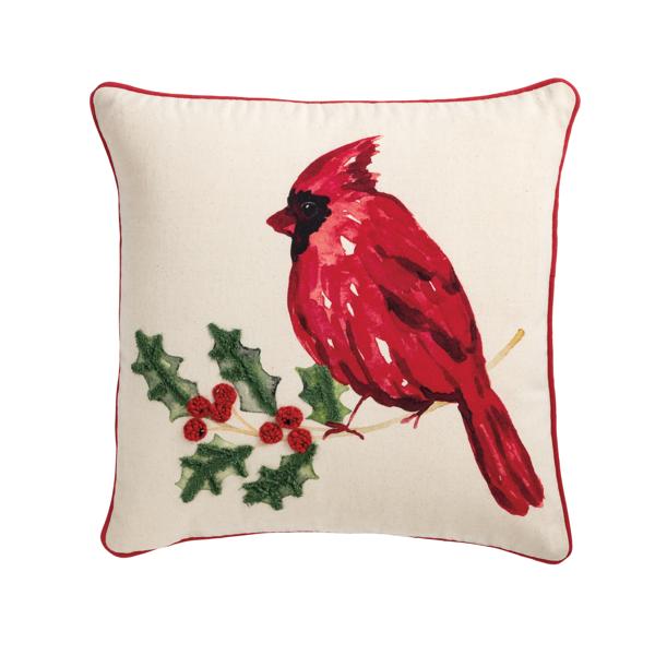 Cardinal Pillow