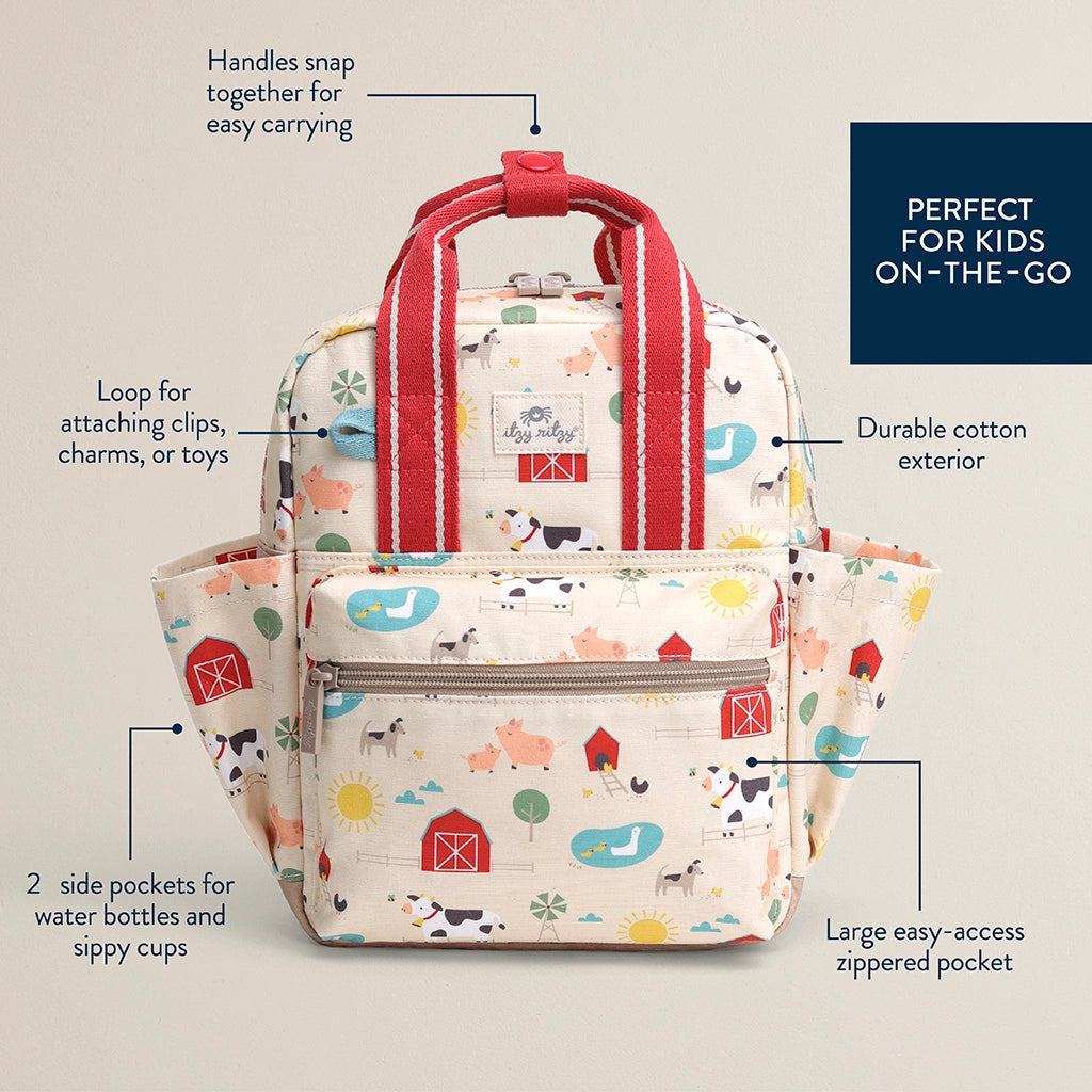 Itzy Bitzy Farm Friends Backpack