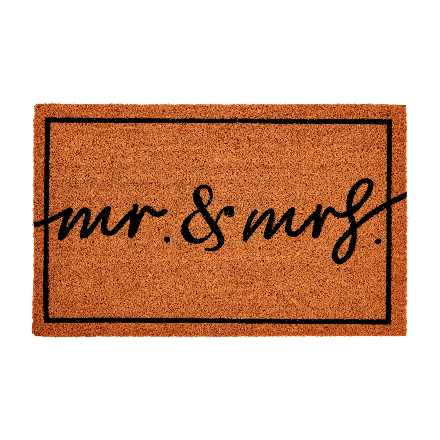 Mr & Mrs Door Mat