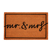 Mr & Mrs Door Mat