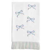 Bow Pleated Edge Towel
