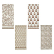 Taupe Printed Towels