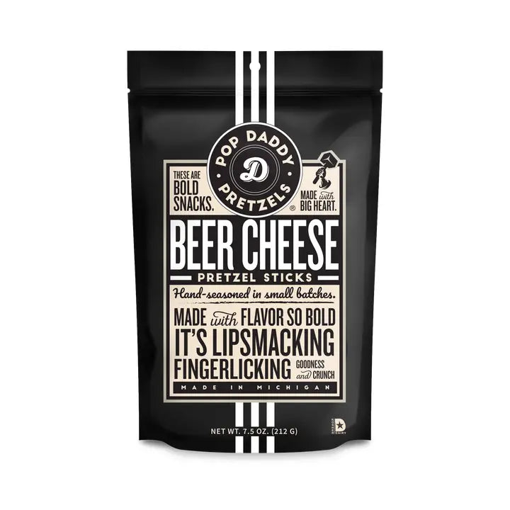 Beer Cheese Seasoned Pretzels