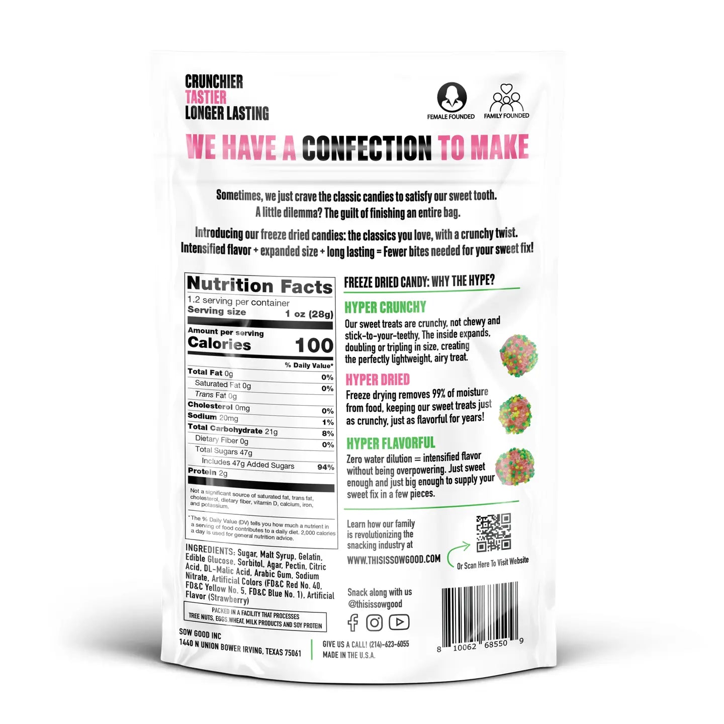 Freeze Dried Sweeter Geeks
