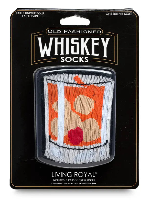 Whiskey 3D Socks