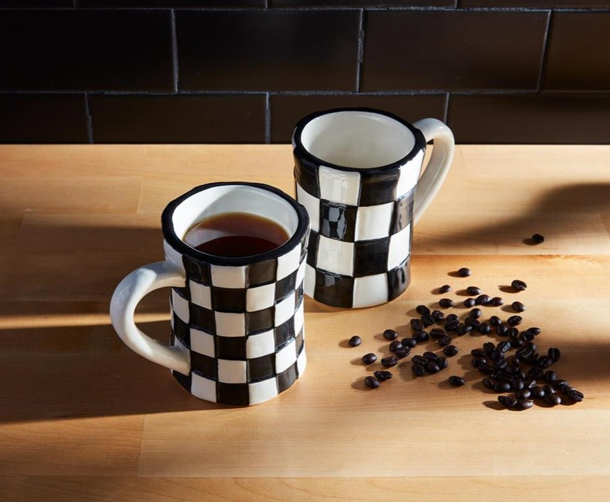 Checkered Mug